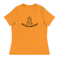 Relaxed fit and smooth fabric relaxed t-shirt  "ROCKIN AROUND"