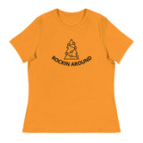 Relaxed fit and smooth fabric relaxed t-shirt  "ROCKIN AROUND"