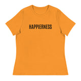 Women's SOFT,  relaxed & comfy t-shirt  "HAPPIERNESS"