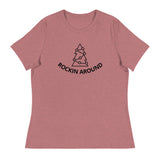 Relaxed fit and smooth fabric relaxed t-shirt  "ROCKIN AROUND"