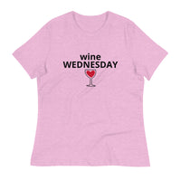 100% cotton t-shirt - "WINE WEDNESDAY"