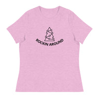 Relaxed fit and smooth fabric relaxed t-shirt  "ROCKIN AROUND"