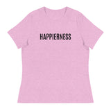 Women's SOFT,  relaxed & comfy t-shirt  "HAPPIERNESS"