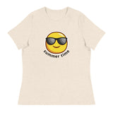 Soft, comfortable t-shirt. "SUMMER TIME"