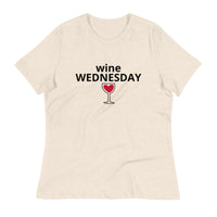 100% cotton t-shirt - "WINE WEDNESDAY"