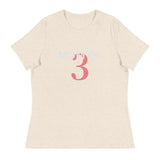 100% cotton classic tee "MOM OF 3"