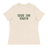 SOFT Relaxed T-Shirt  "SAVE EARTH"