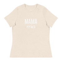 Women's Relaxed T-Shirt "MAMA MIA"