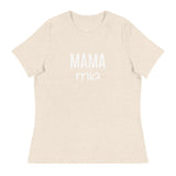 Women's Relaxed T-Shirt "MAMA MIA"