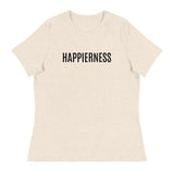 Women's SOFT,  relaxed & comfy t-shirt  "HAPPIERNESS"