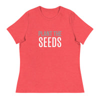 Women's 100% cotton t-shirt  "PLANT THE SEEDS"