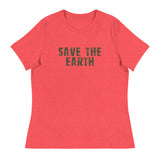 SOFT Relaxed T-Shirt  "SAVE EARTH"