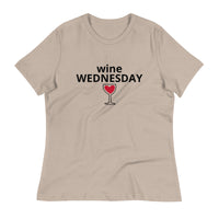 100% cotton t-shirt - "WINE WEDNESDAY"