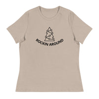 Relaxed fit and smooth fabric relaxed t-shirt  "ROCKIN AROUND"