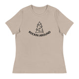 Relaxed fit and smooth fabric relaxed t-shirt  "ROCKIN AROUND"