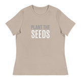 Women's 100% cotton t-shirt  "PLANT THE SEEDS"