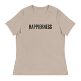 Women's SOFT,  relaxed & comfy t-shirt  "HAPPIERNESS"