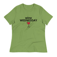 100% cotton t-shirt - "WINE WEDNESDAY"