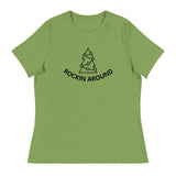 Relaxed fit and smooth fabric relaxed t-shirt  "ROCKIN AROUND"