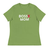 100% cotton t-shirt  "BOSS MOM"