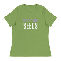 Women's 100% cotton t-shirt  "PLANT THE SEEDS"