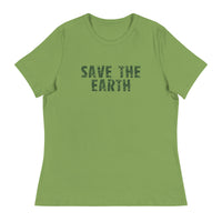 SOFT Relaxed T-Shirt  "SAVE EARTH"