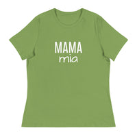 Women's Relaxed T-Shirt "MAMA MIA"