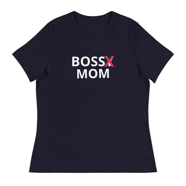 100% cotton t-shirt  "BOSS MOM"