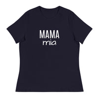 Women's Relaxed T-Shirt "MAMA MIA"