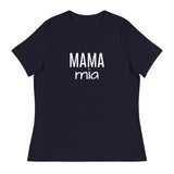 Women's Relaxed T-Shirt "MAMA MIA"