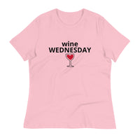 100% cotton t-shirt - "WINE WEDNESDAY"