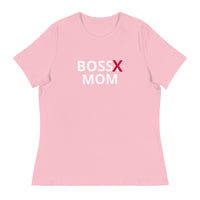 100% cotton t-shirt  "BOSS MOM"