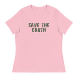 SOFT Relaxed T-Shirt  "SAVE EARTH"