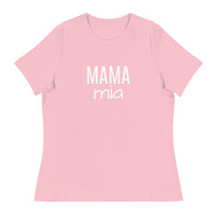 Women's Relaxed T-Shirt "MAMA MIA"