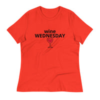 100% cotton t-shirt - "WINE WEDNESDAY"