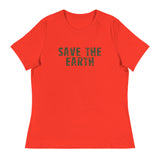 SOFT Relaxed T-Shirt  "SAVE EARTH"