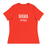 Women's Relaxed T-Shirt "MAMA MIA"