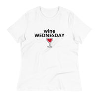 100% cotton t-shirt - "WINE WEDNESDAY"