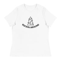 Relaxed fit and smooth fabric relaxed t-shirt  "ROCKIN AROUND"