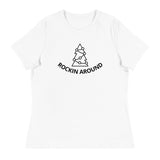 Relaxed fit and smooth fabric relaxed t-shirt  "ROCKIN AROUND"