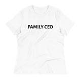 100% Relaxed Cotton T-Shirt "FAMILY CEO"