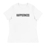 Women's SOFT,  relaxed & comfy t-shirt  "HAPPIERNESS"