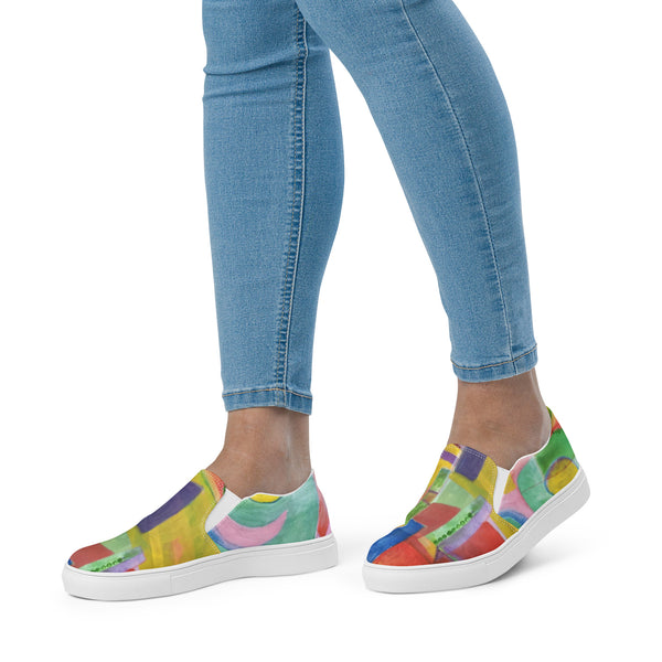 Women’s slip-on canvas shoes ORIGINAL ART