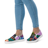 Women’s slip-on canvas shoes - WILD ART