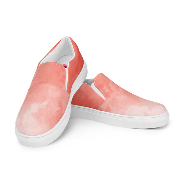 Women’s slip-on canvas shoes ORANGE FADE