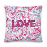 Premium Pink Ink Pillow