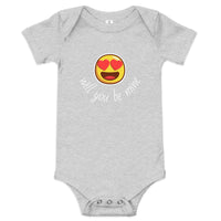 100% cotton one-piece Baby Onesie "BE MINE"