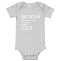 100% cotton one-piece Baby Onesie "Capricorn"