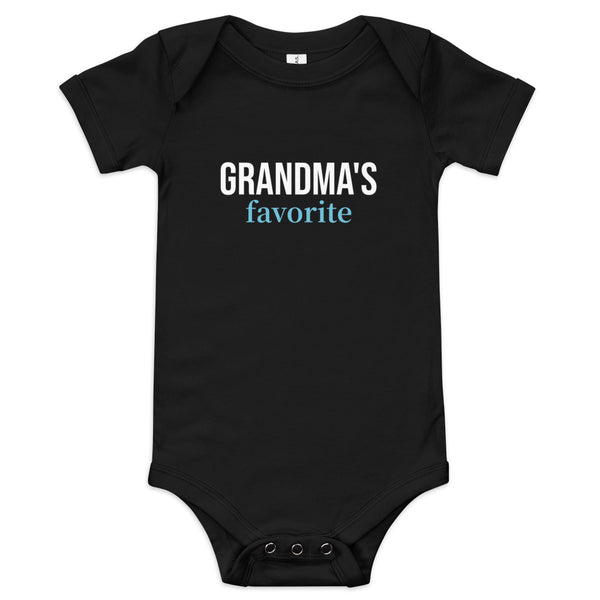 100% cotton one-piece Baby Onesie    "GRANDMA'S GIRL"