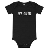 100% cotton one-piece Baby Onesie "MY CRIB"